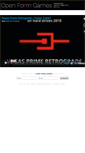Mobile Screenshot of openformgames.com